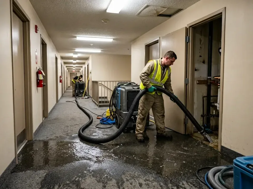 multi-unit-apartment-hallway-f-005 — frequently asked questions, Emergency Burst Pipe Water Extraction & Removal in Troy, AL